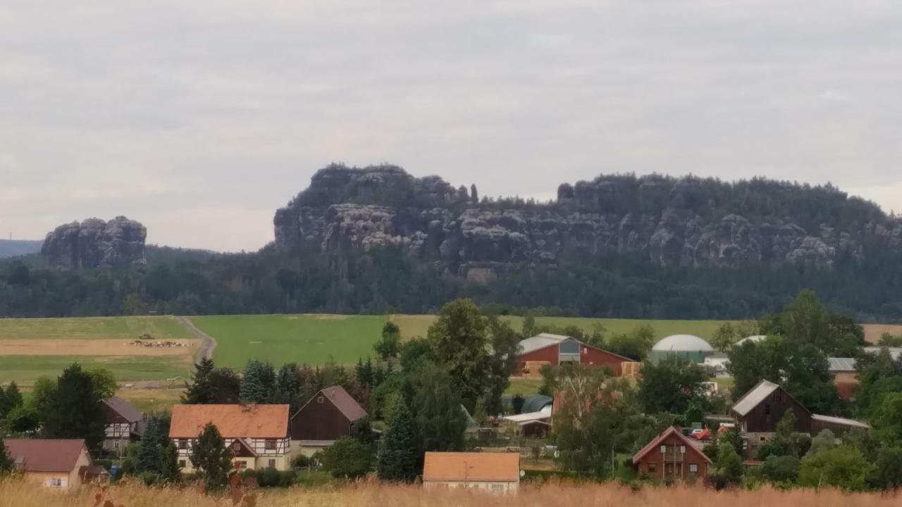 Ferienwohnung Berger Reinhardtsdorf-Schona Bagian luar foto